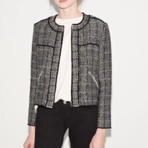 Isabel Marant Wool Boucle Tweed Jacket
